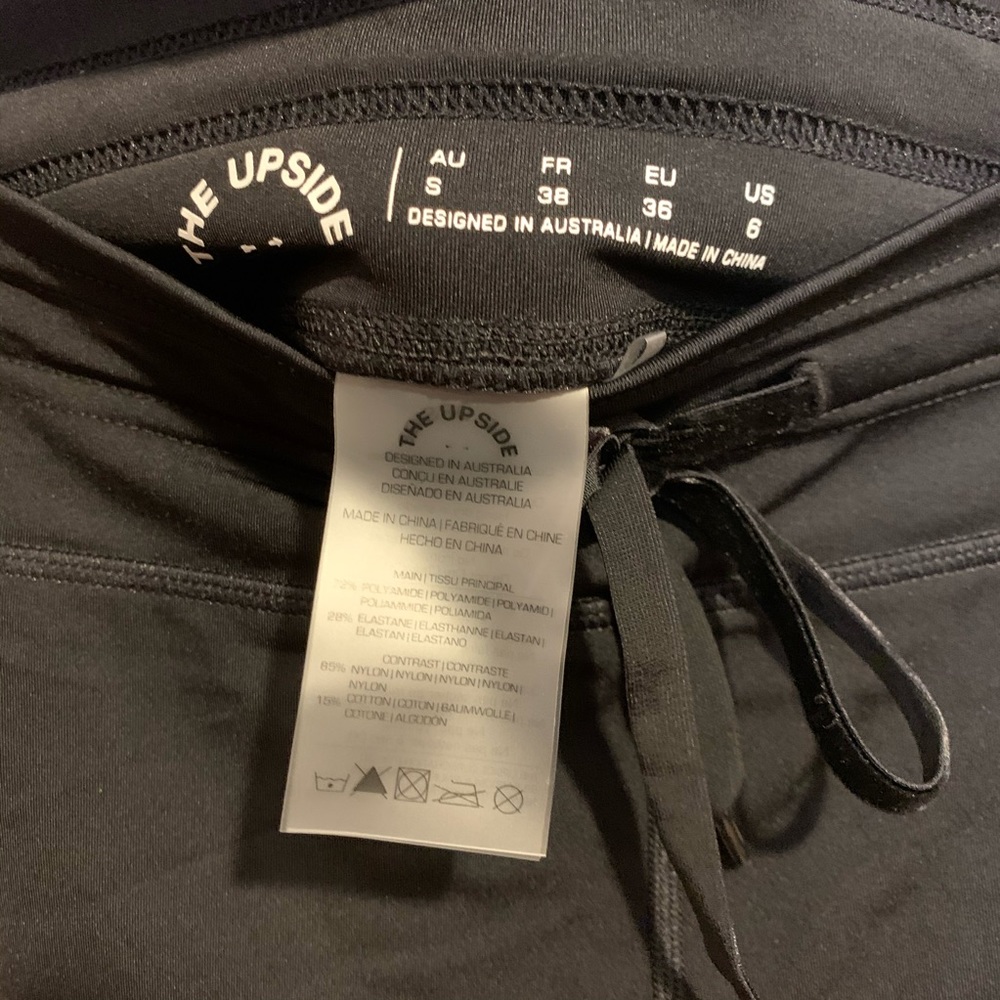 NEW! The Upside Velvet Stripe Yoga Leggings - Picture 9 of 9